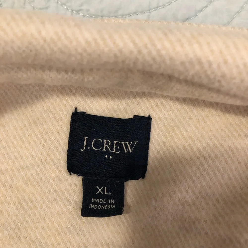 J Crew double knit work shirt. Size XL.